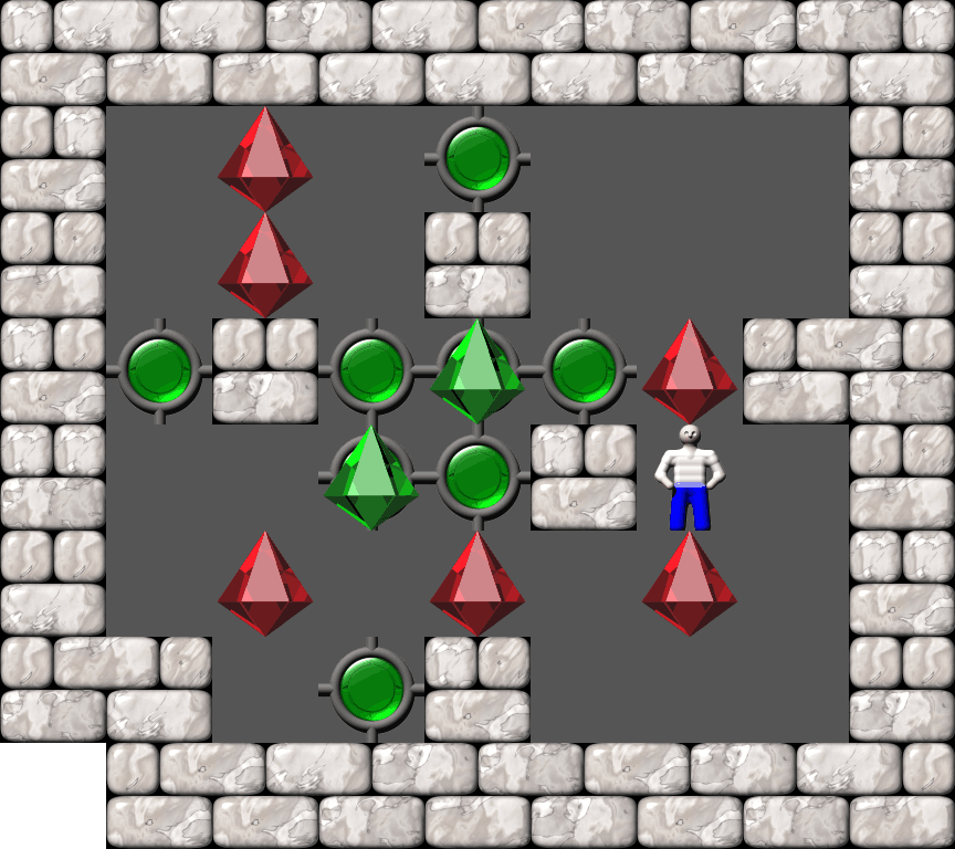 Sokoban Serg Belyaev 4 level 4